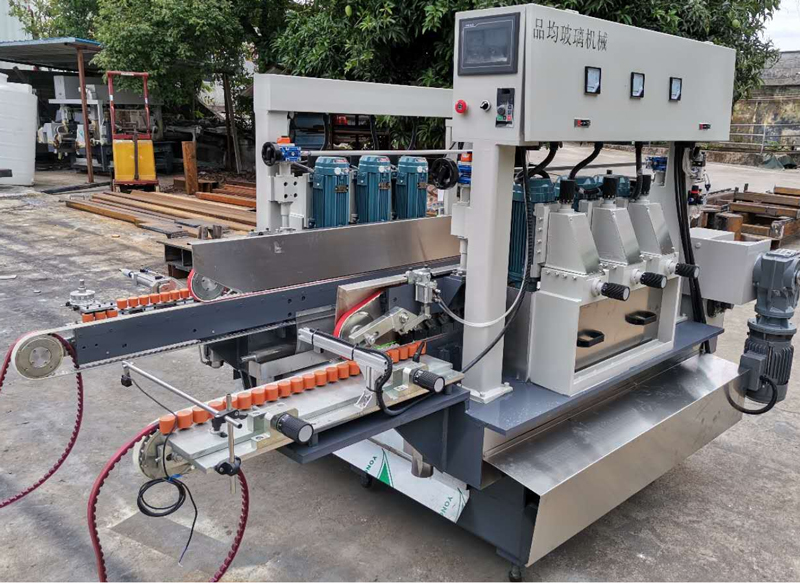 How to operate the glass linear double-sided grinding machine